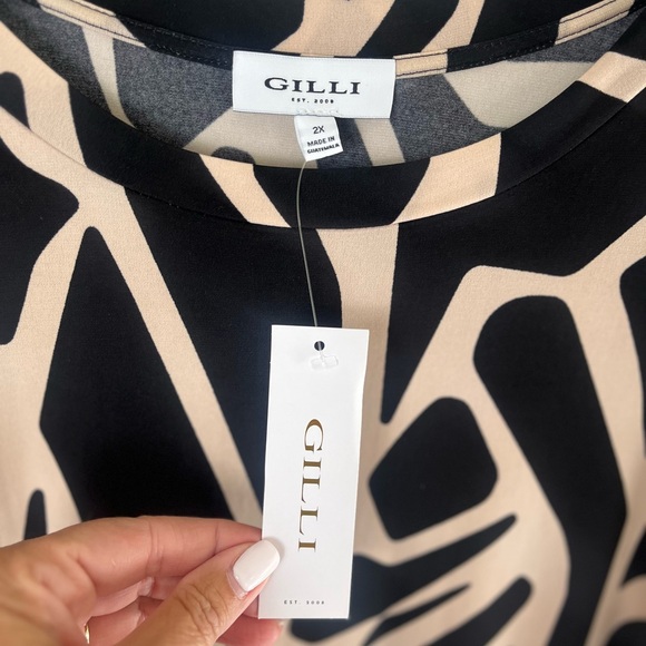 Gilli Long Sleeve Patterned Dress - Picture 4 of 4